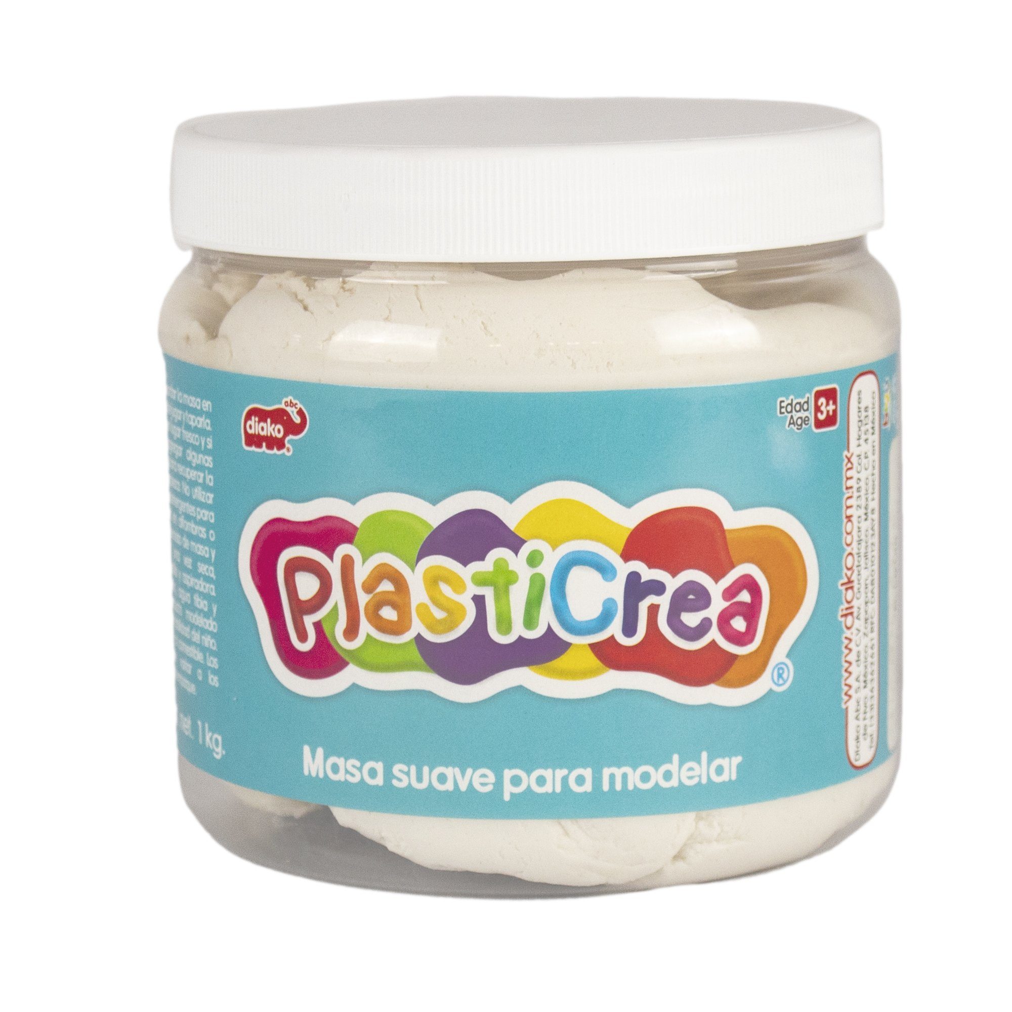 Plasticrea Blanco 1Kg - MarchanteMX