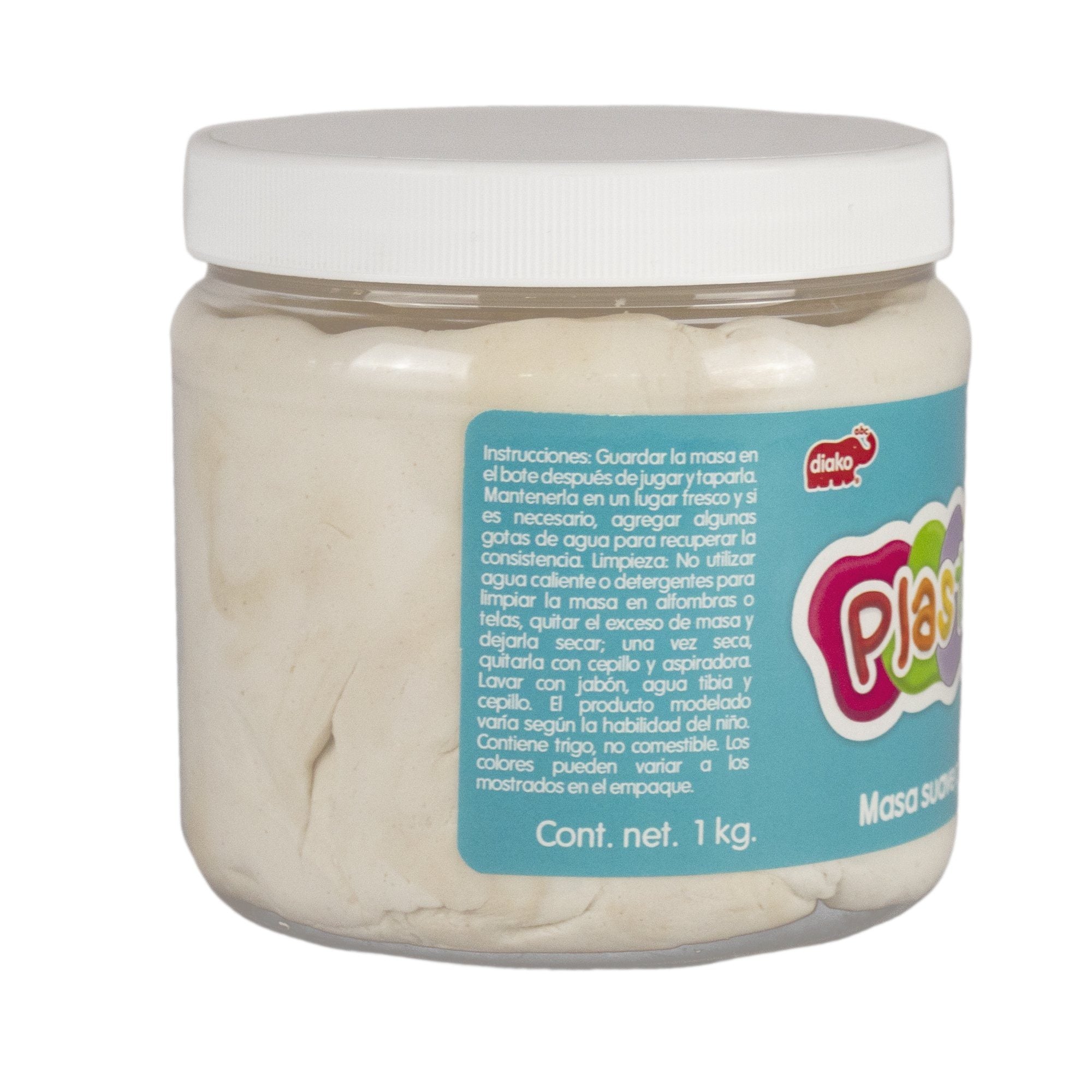 Plasticrea Blanco 1Kg - MarchanteMX