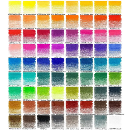 Set 72 Lápices Profesionales Colores Dibujo Arte Arteza Pro - Arteza - uso