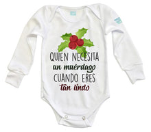 Body Bebe Quien Necesita Muérdago - MarchanteMX