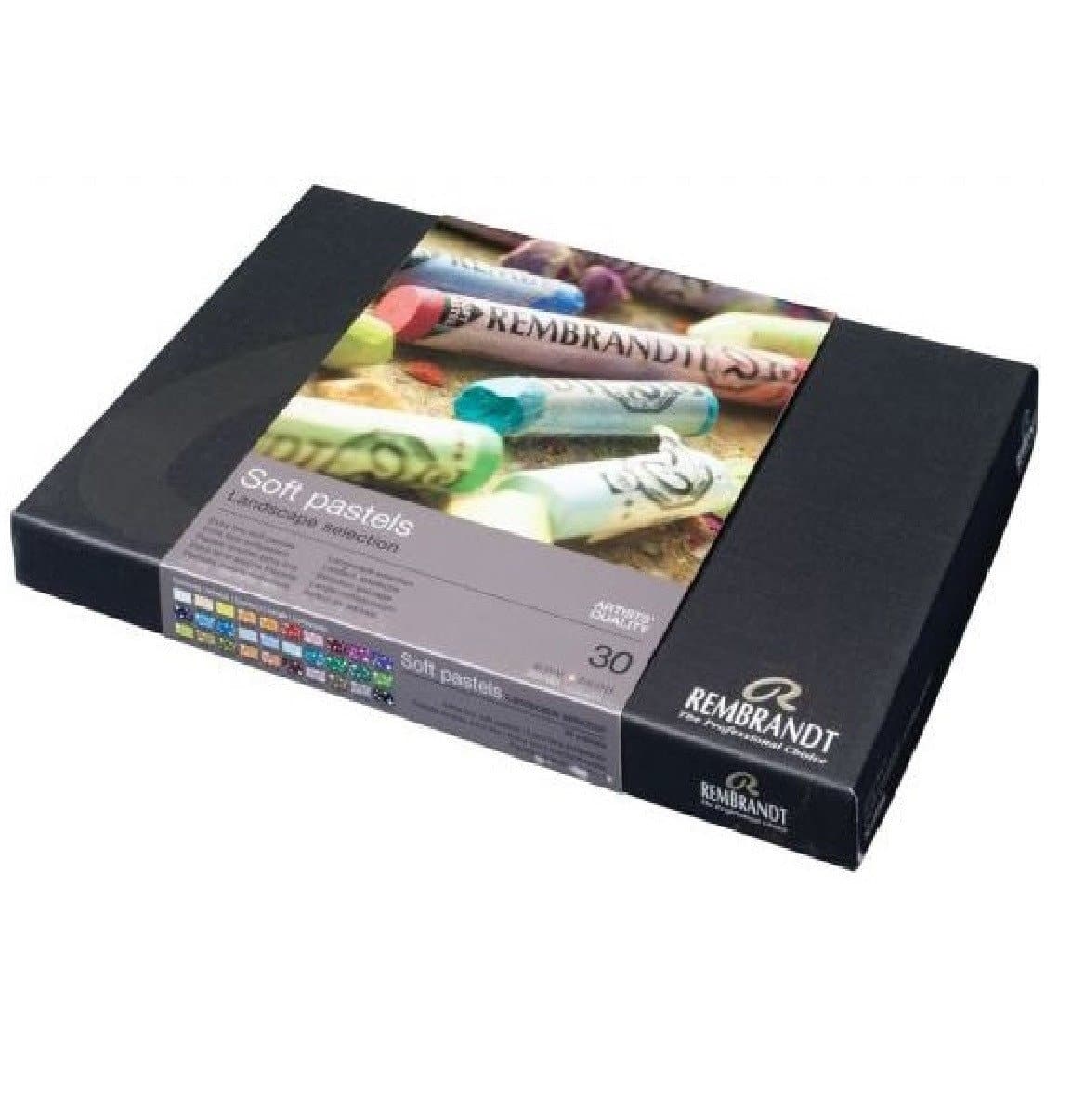 Rembrandt - Set básico paisaje pasteles enteros 30 colores - 300c30l