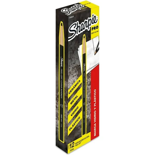 Lápices de Cera Sharpie 12 Piezas Elige Color - MarchanteMX