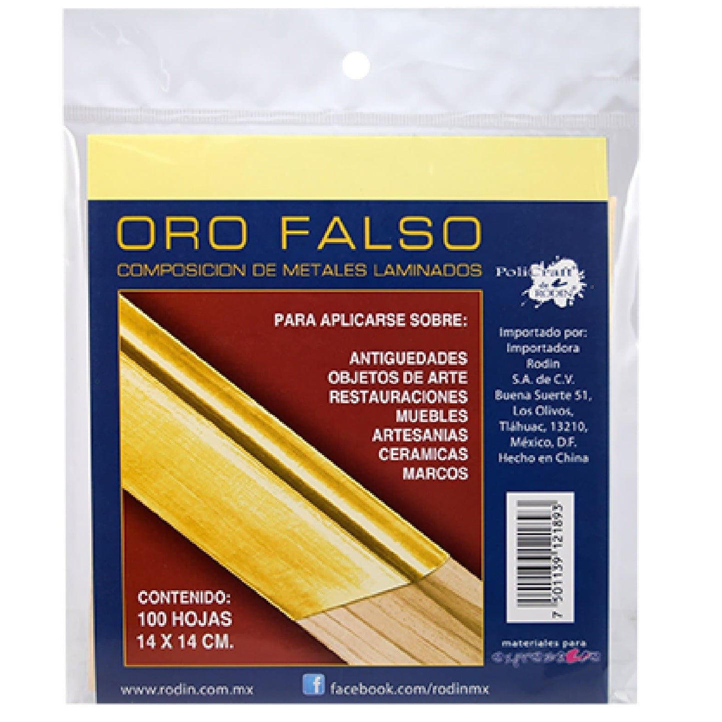 POLICRAFT - Oro y plata falso