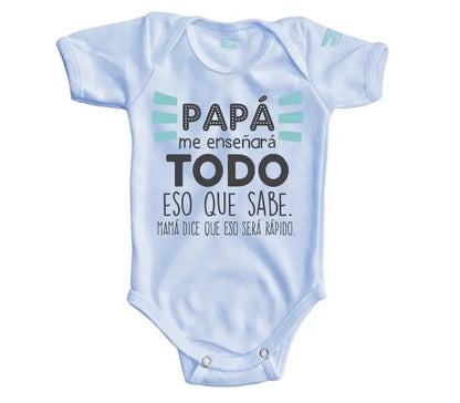 Body Bebe Todo Lo Que Sabe - MarchanteMX