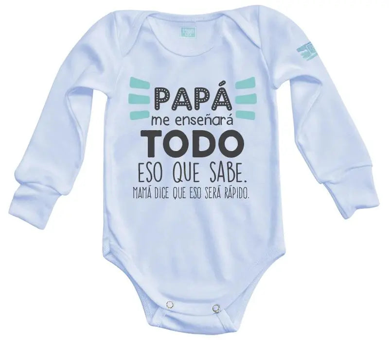Body Bebe Todo Lo Que Sabe - MarchanteMX