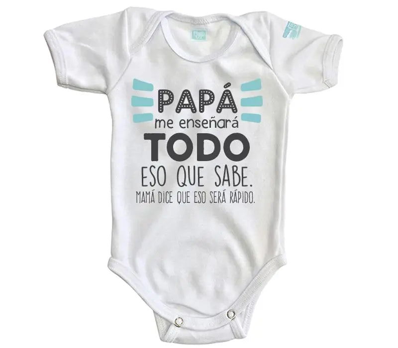 Body Bebe Todo Lo Que Sabe - MarchanteMX