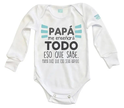 Body Bebe Todo Lo Que Sabe - MarchanteMX