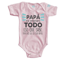 Body Bebe Todo Lo Que Sabe - MarchanteMX