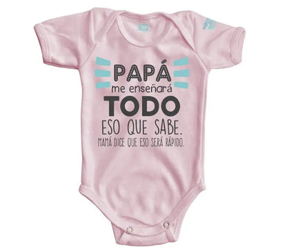 Body Bebe Todo Lo Que Sabe - MarchanteMX