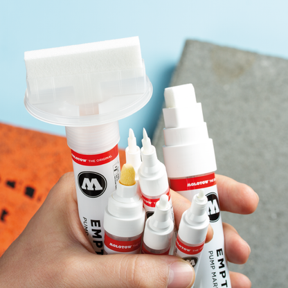 MOLOTOW --Marcador vacío acrylic twin doble punta