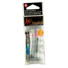 KOI- Pinceles con depósito de agua 4 ml (Chico)