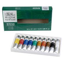 WINTON - Set con 10 tubos de óleo de 21 ml cada uno #618