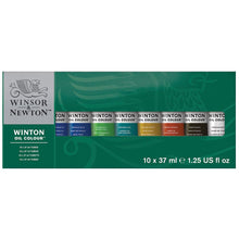 WINTON - Set con 10 tubos de óleo de 37ml c/u #619