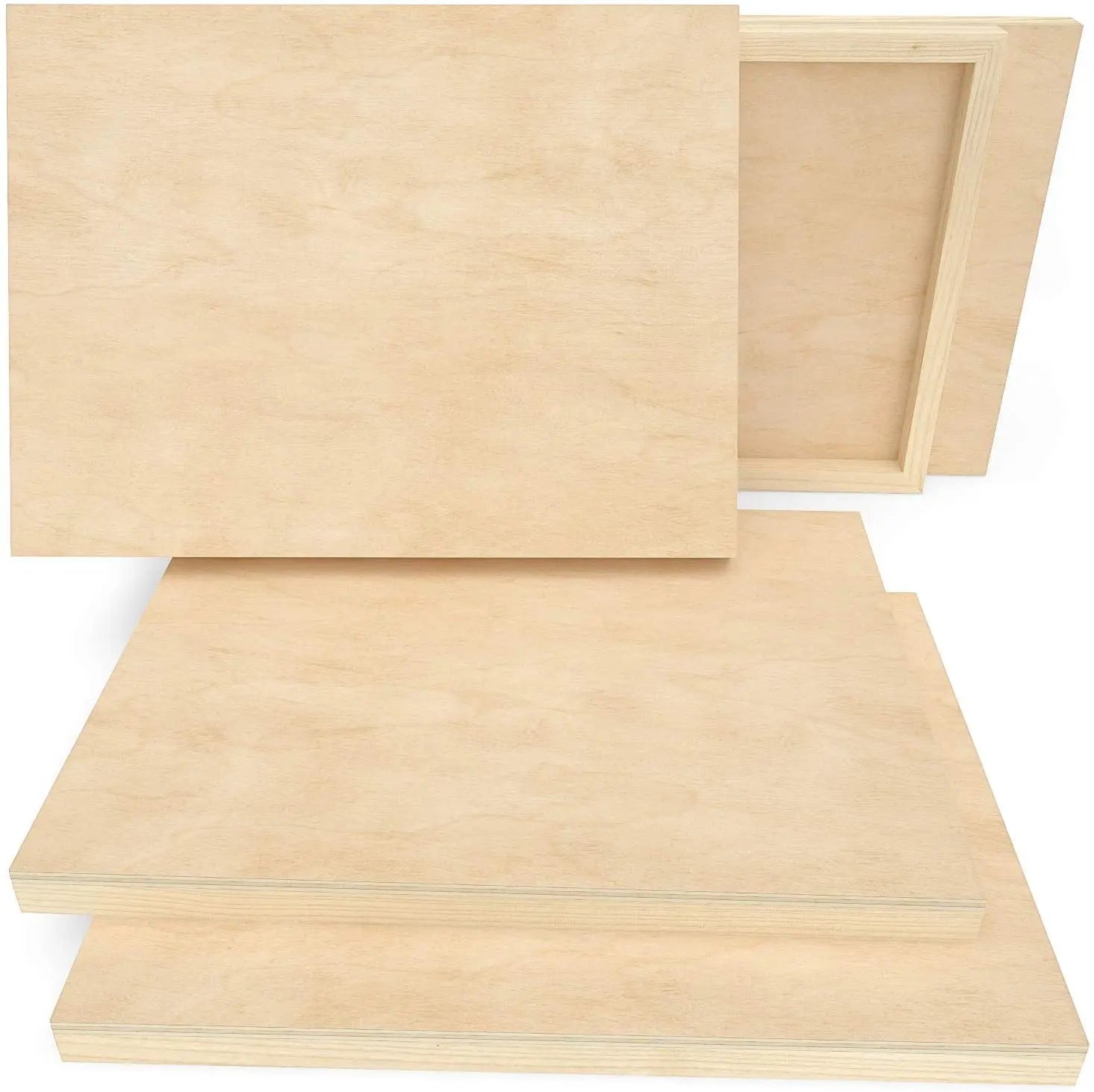 1 Pieza Lienzo Madera Canvas Bastidor Pintura 23x30 Arteza - Arteza - vista trasera
